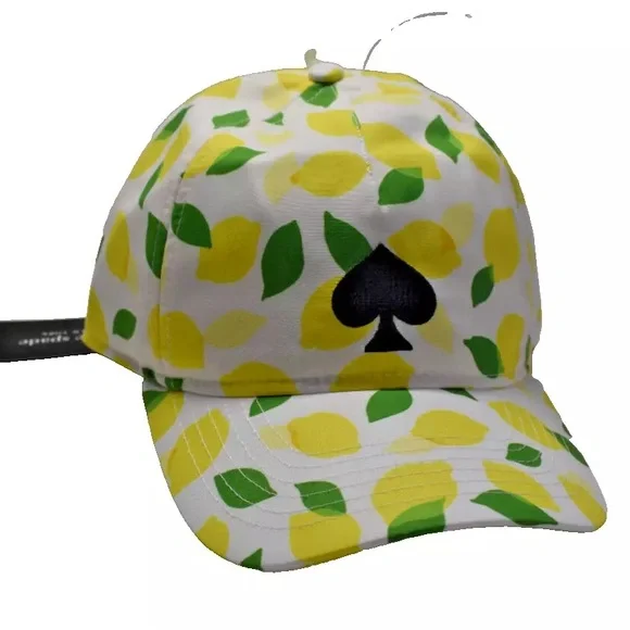 ♠️♠️♠️ Kate Spade  Lemon Toss Baseball Cap♠️♠️♠️ - Picture 4 of 6
